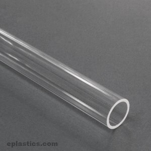 1 Pc CLEAR 7//8/" OD x 5//8/" ID DIAMETER 18” LONG ACRYLIC PLEXIGLASS LUCITE TUBE